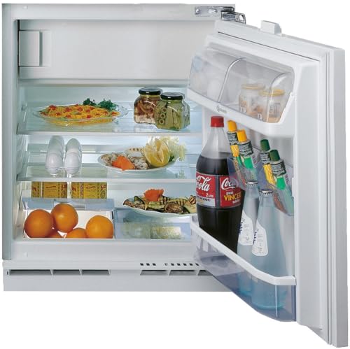 Bauknecht KSU 8GF3 Unterbau-Kühlschrank mit Gefrierfach/Elektronische Temperaturregelung/Warnsignal-Störungen: optisch/LED-Licht/Superkühlfunktion/Abtauautomatik im Kühlteil/Sicherheitsglas