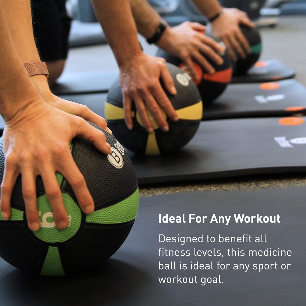 Body Sport Medicine Balls with Exercise Guide