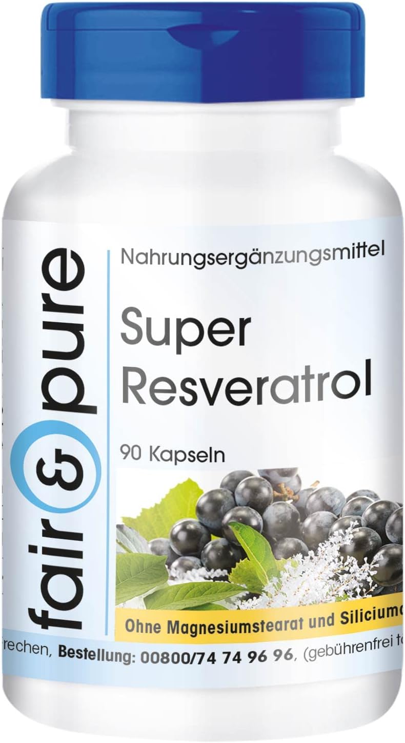 Super Resveratrol, Natural Transresveratrol from Knotweed and