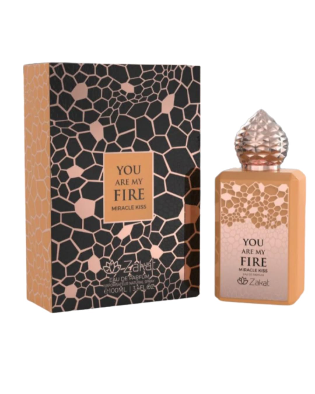 Amazon.com : Zakat You are my fire miracle kiss Eau de parfum 3.4