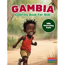 Gambia Coloring Book For Kids With Interesting Facts