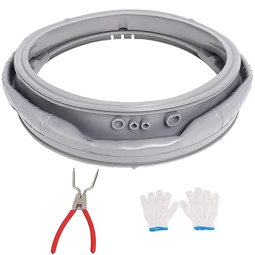 MDS47123619 WM3270CW WM3500CW/00 WM3700HVA/00 Door Gasket Compatibile with LG Front-Load Washing Machines, WM3270CW/00 Door Boot Seal with 3