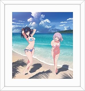 Keith Gridman Universe Framed High-Definition Art (Rokka Takara & Akane Shinjo/Swimsuit) Approx. Long Side 17.3 x Short Si...
