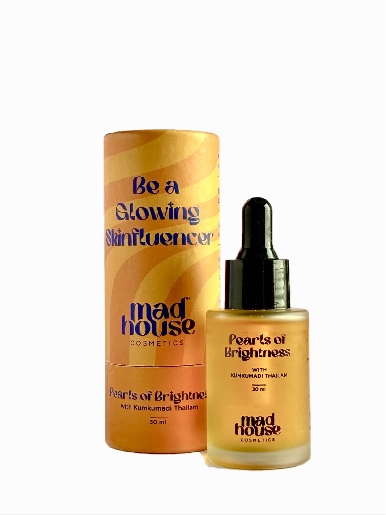 Madhouse CosmeticsKumkumadi Thailam | Ayurvedic Face Serum For Night I For Glowing Skin, Wrinkles, Fine Lines & Pigmentation | Repairs Dull & Damaged Skin | Unisex I 30ml