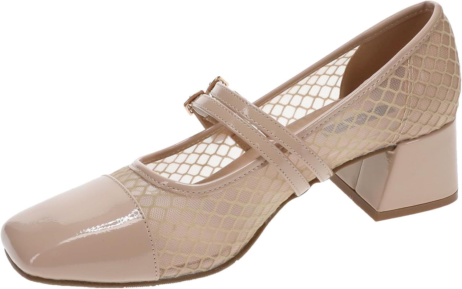 Masseys Women’s Adara Mary Jane Pump with Block Heel