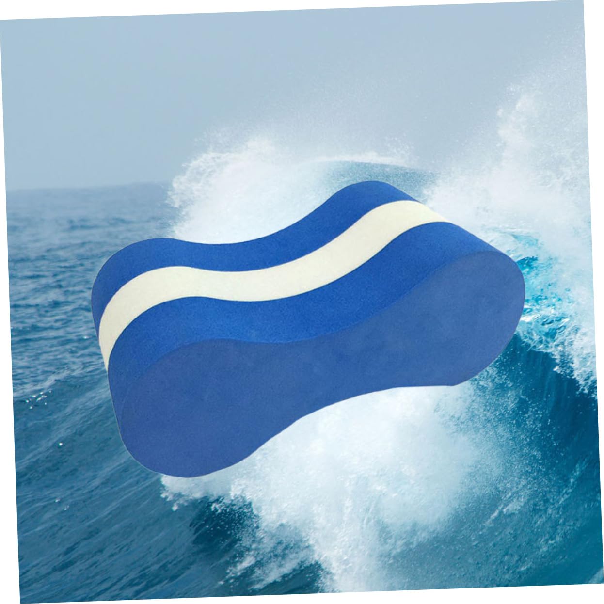 Parliky 2Pcs Swimming Floating Plates and Leg Clip Kickboard for Beginners Swim Training Aid with Streamlined Design for Enhanced Comfort and Confidence Water