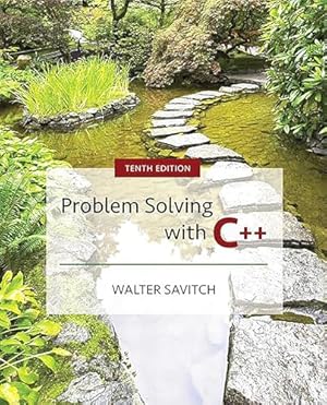 Book cover Problem Solving with C++