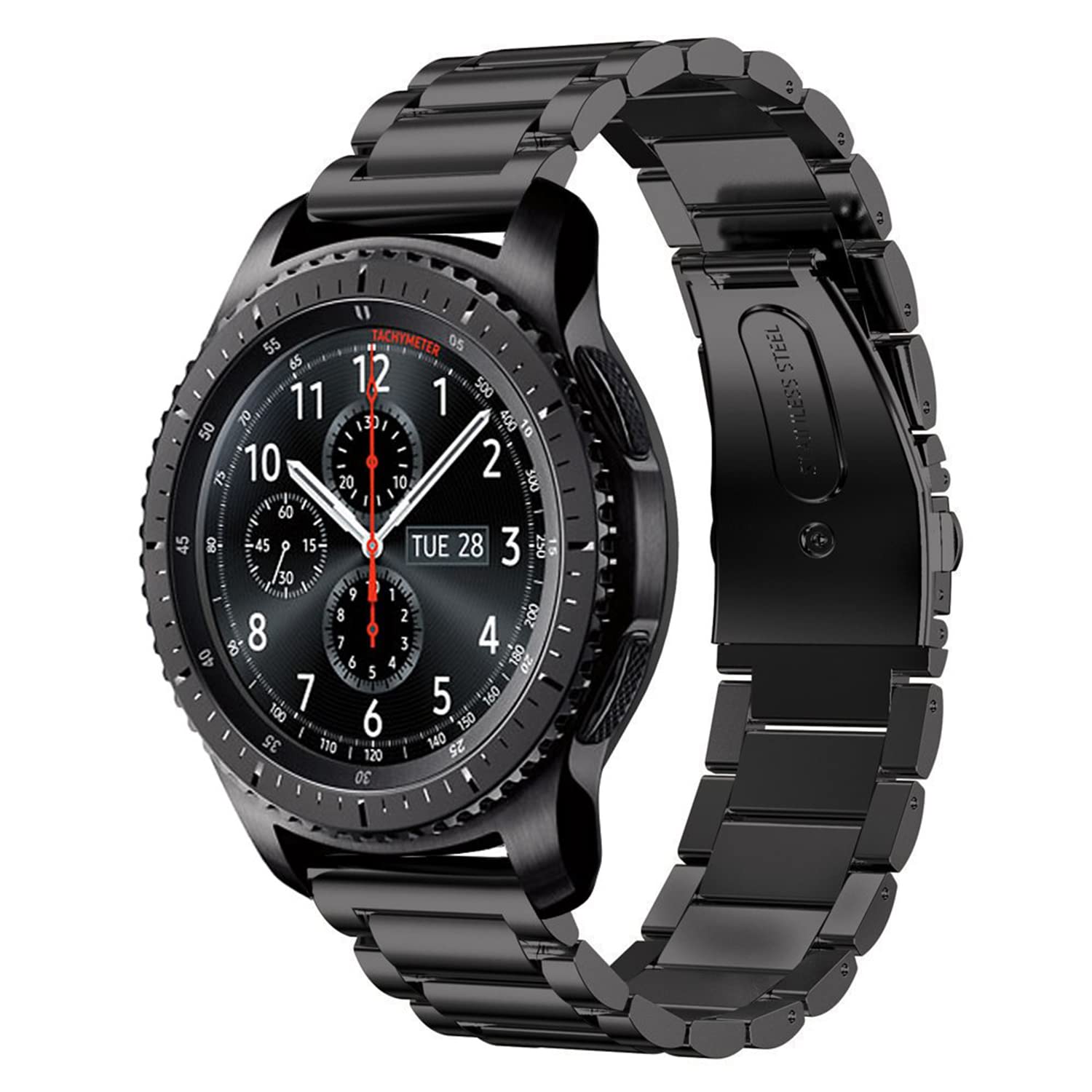 See full amazon price history chart for amazon basics Modern Fit Band Strap Designed for Samsung Galaxy Watch | Gear S3 (46mm) - Black amazon basics Modern Fit Band Strap Designed for Samsung Galaxy Watch | Gear S3 (46mm) - Black (B0BW8BMZG4) Amazon Price History, Amazon Price Tracker