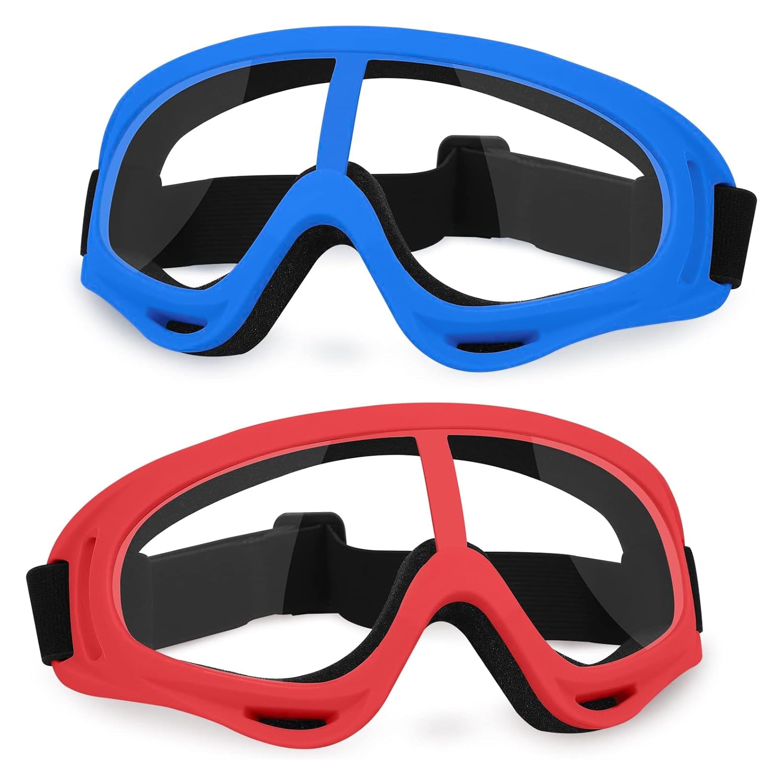 tyokas 2 Gafas de Seguridad para Niños Gafas Antipolvo para Exteriores Gafas de Seguridad Transparentes para el Trabajo Gafas Tácticas para Exteriores para Ciclismo, Esquí y Montañismo