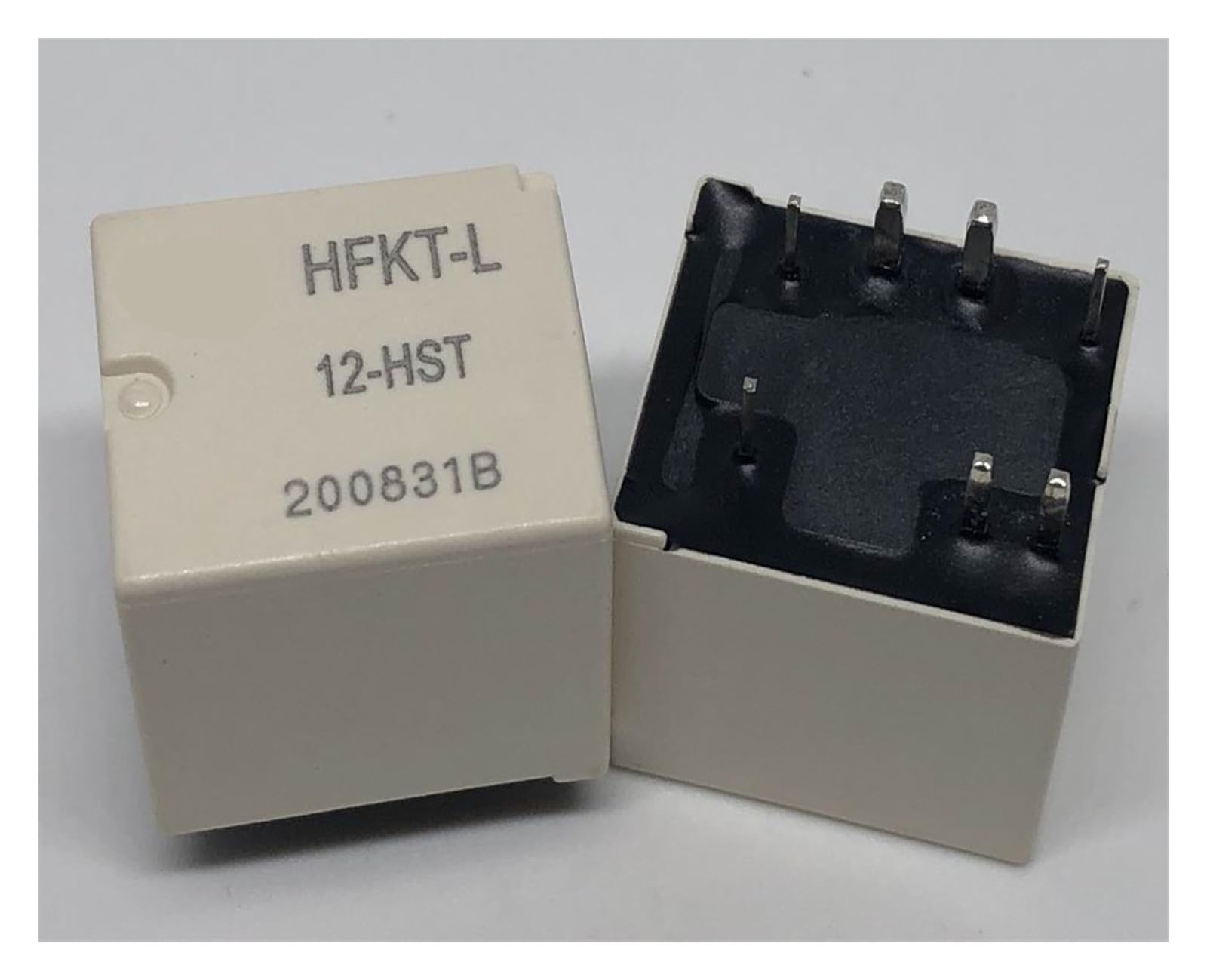 Relais de verrouillage magnétique HFKT-L 12-HST composant électronique bistable 7 broches