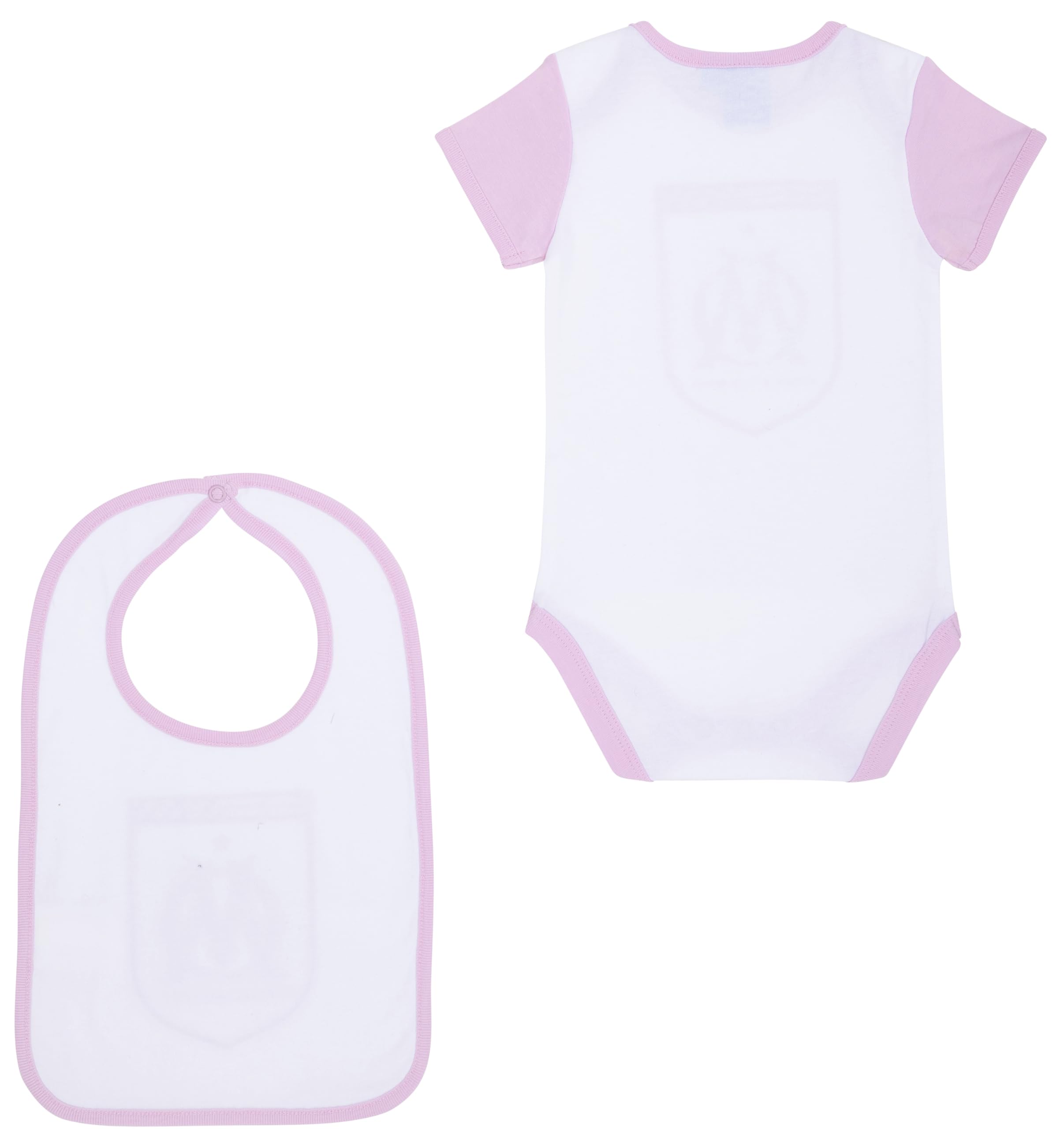 OLYMPIQUE DE MARSEILLE Body Bavoir bébé Fille Om - Collection Officielle