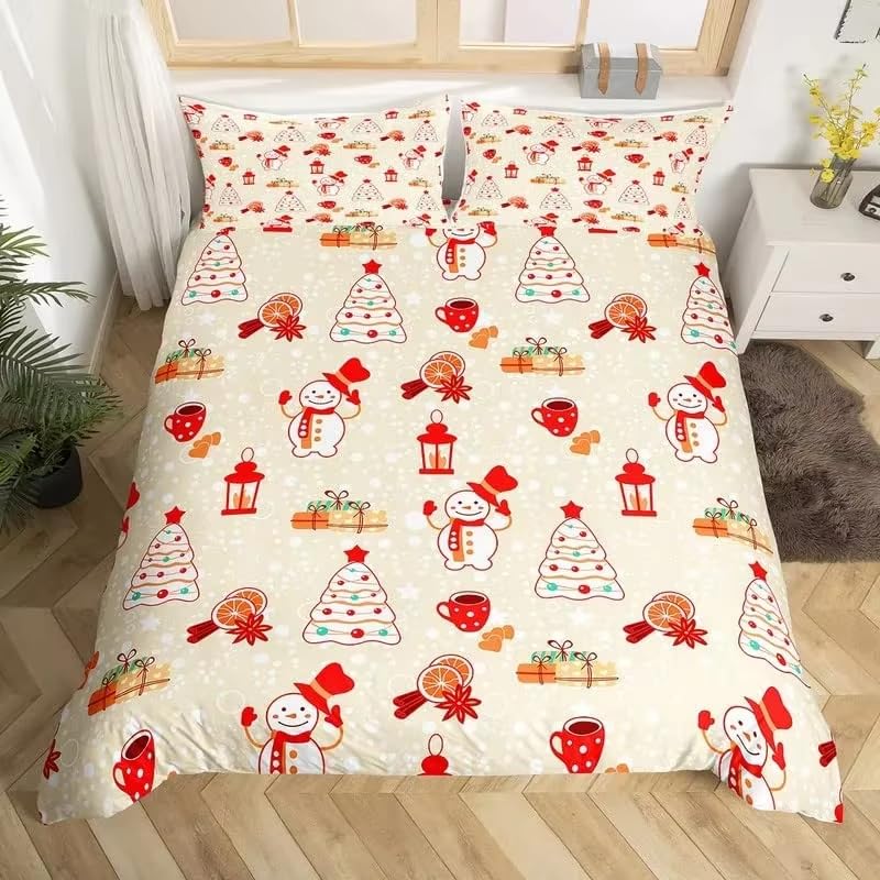 Housse de couette de Noël grand lit enfant pour réchauffer les nuits d'hiver