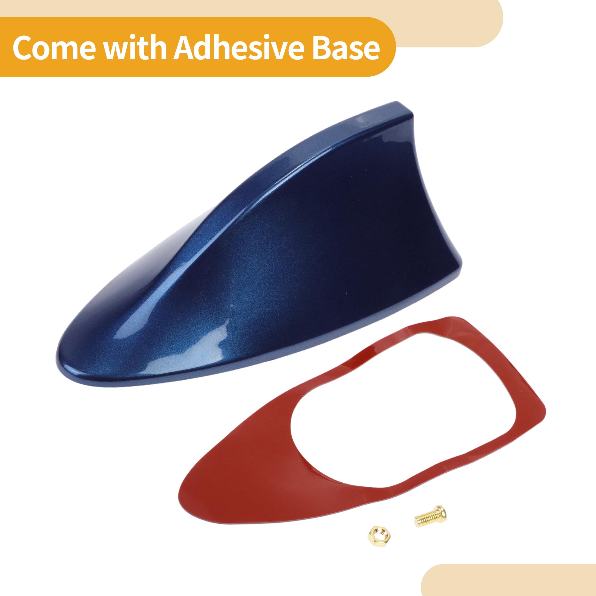 1 Pz Copertura Antenna Pinna Di Squalo ABS Per Auto