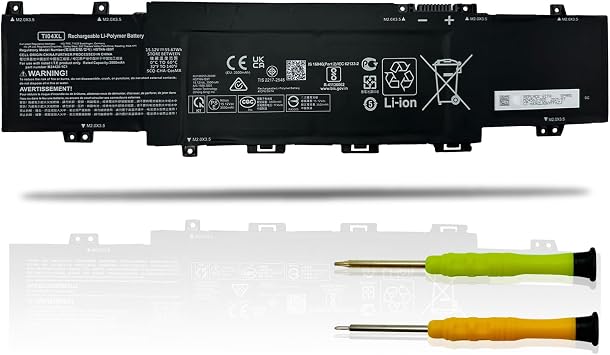 TI04XL M24563-005 Laptop Battery fit for HP Envy 17-CH 17-CH0027UR 17-CH0026UR 17M-CH0013DX 17.3" Series HSTNN-IB9T TIO4XL TI04055XL M24563-005 M24420-1C1 M24420-1D1 55.67Wh