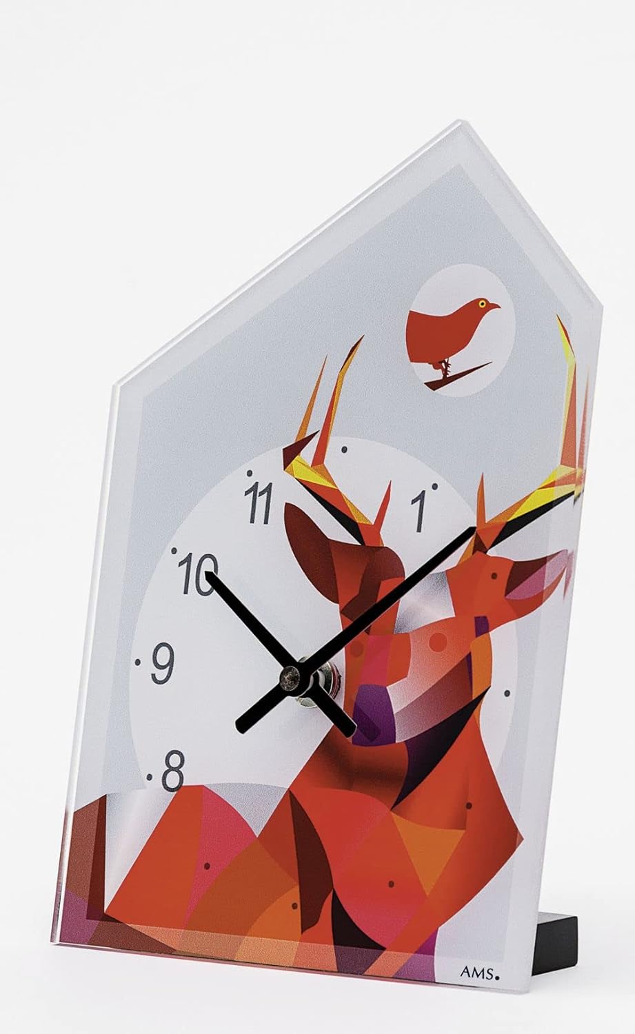 AMS Mantel-Clock with Quartz Movement from