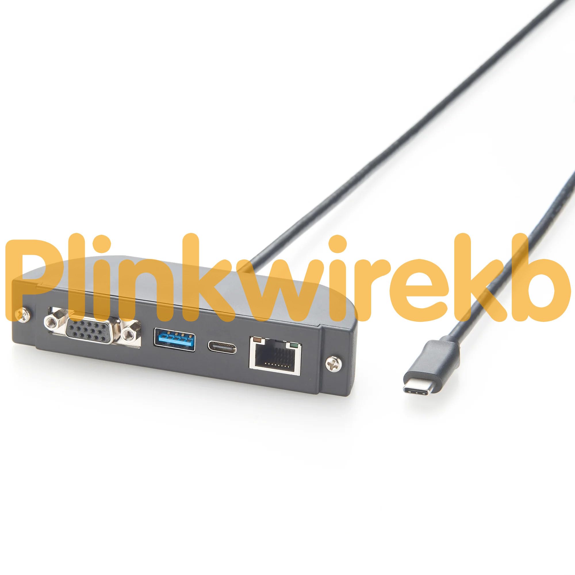 Hub multiport USB-C vers VGA USB-A USB-C RJ45 PCM-KW-567 (1,5 m)