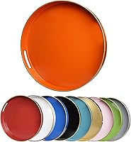 Vista 17 de Bandeja decorativa rosa para mesa de café, bandeja rectangular de plástico con asas para sala de estar, otomana, baño, 15.7 x 10.2 pulgadas