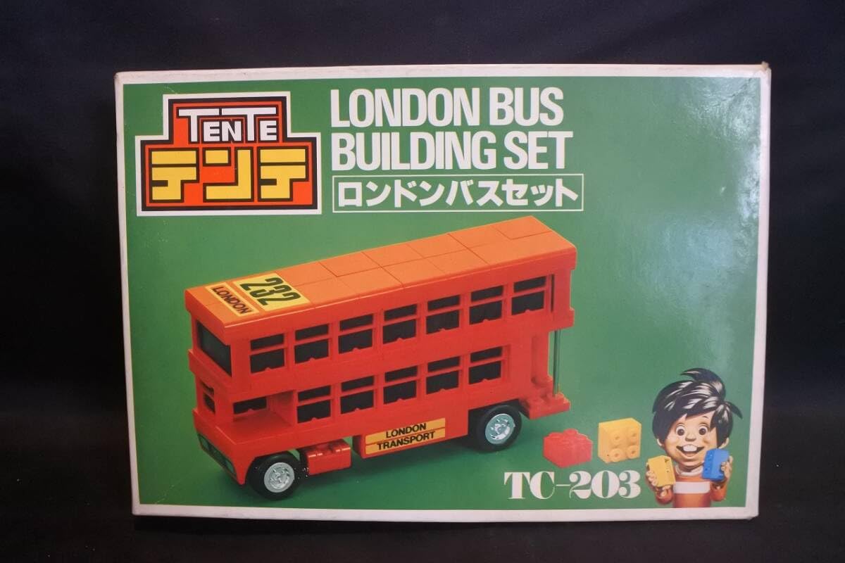 Amazon.co.jp: レア 野村トーイ TENTE テンテ ロンドンバスセット TC