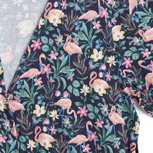 Image of Vera Bradley Women's Cotton Cozy Knit Robe (Extended Size Range)