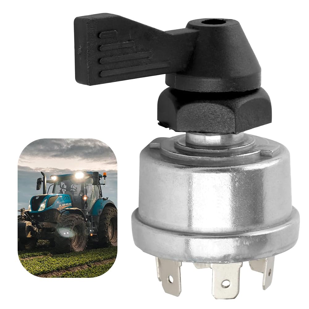 Commutateur d'allumage, 12V Universel de Démarrage du Moteur Commutateurs, pour Motos, Tracteurs, Voitures et Bateaux, Le Bateau De Vélo De Moto De ure, Le Système De Charge Et De Démarrage