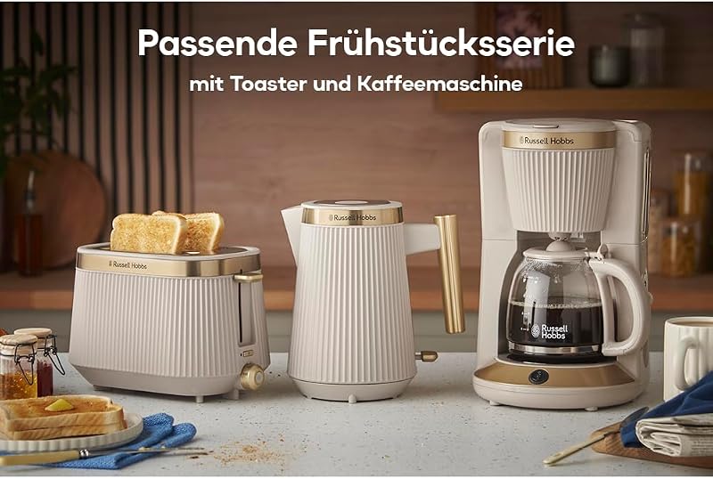 Russell Hobbs Brontë Stone 1.7L Vízforraló 2400W Arany Részletekkel