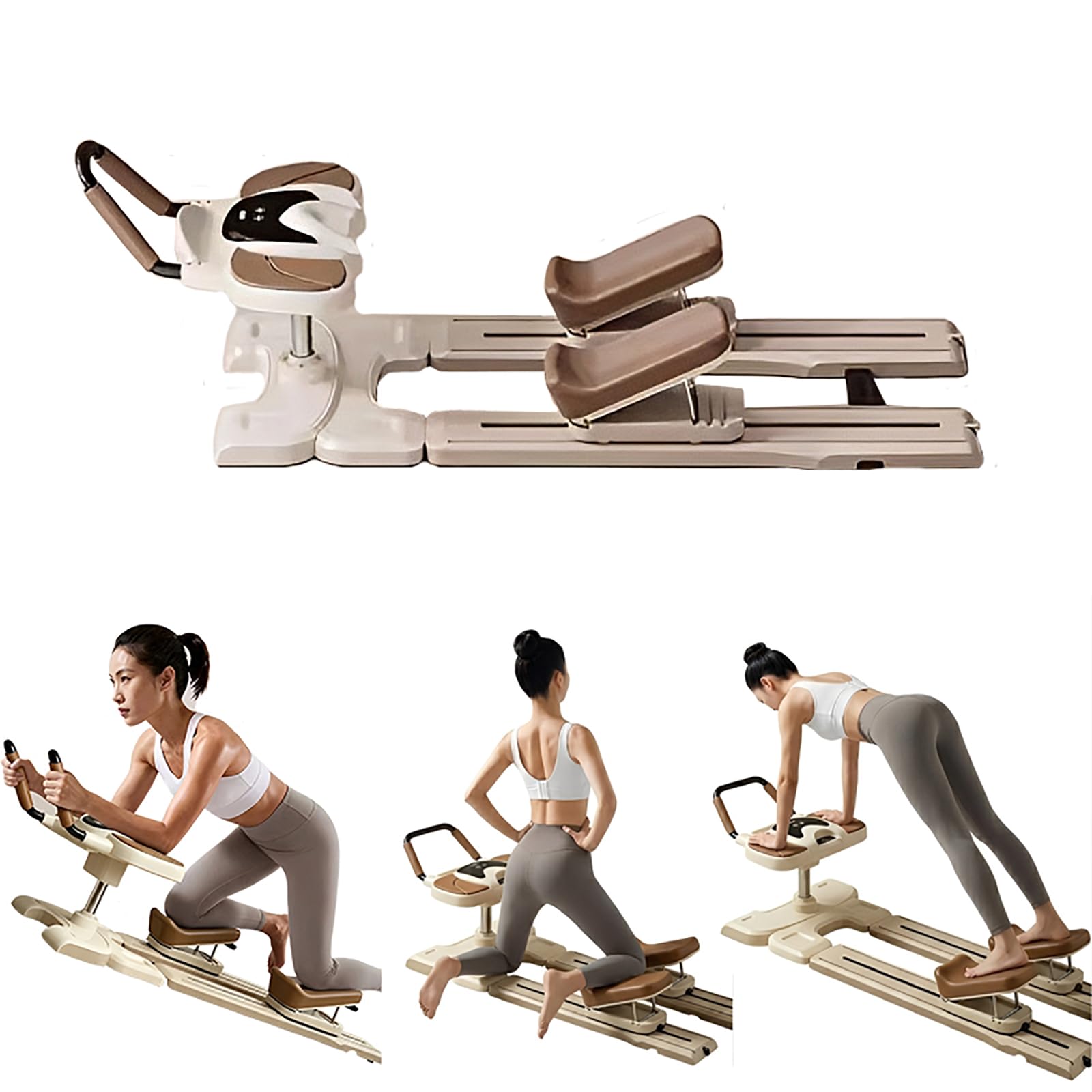 Spine Twist and Stretch Trainer, Multifunktionales Krabbel-Trainingsgerät – Dynamischer Wirbelsäulen-Twist- & Dehntrainer – Crawling Exercise Machine Für Rumpf, Gesäß, Beine