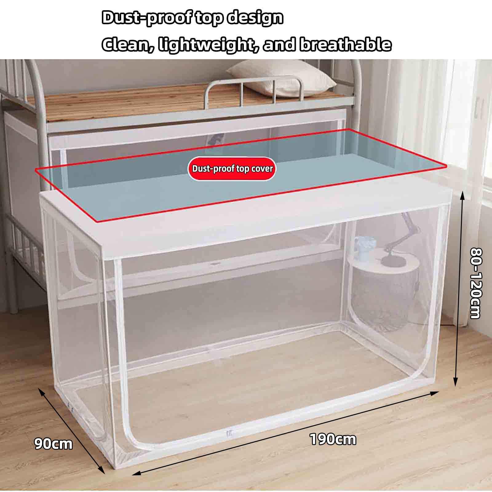 JUSHZ Moskitonetz Reise Reisebett Mückennetz Bett Mosquito Net Outdoor (80x190x80-120cm,pink)