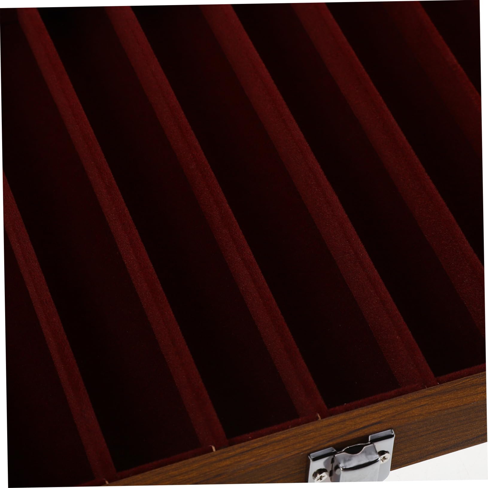 Gatuida vitrina de coleccionables Joyero contenedor de almacenamiento de joyas Dark Brown