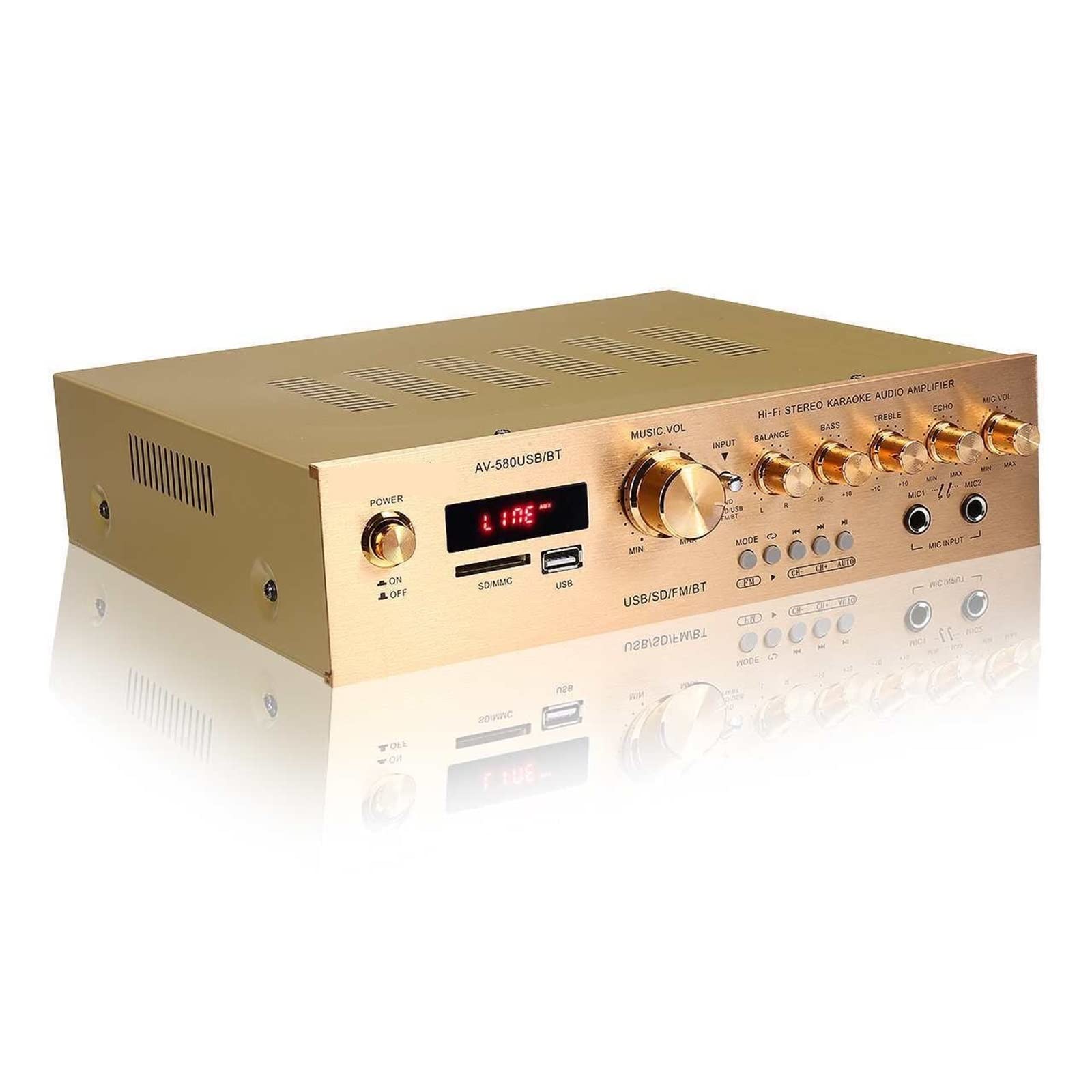 920 W 5-kanałowy wzmacniacz HiFi Stereo AV Wzmacniacz przestrzenny FM Cinema Kino domowe Wzmacniacze