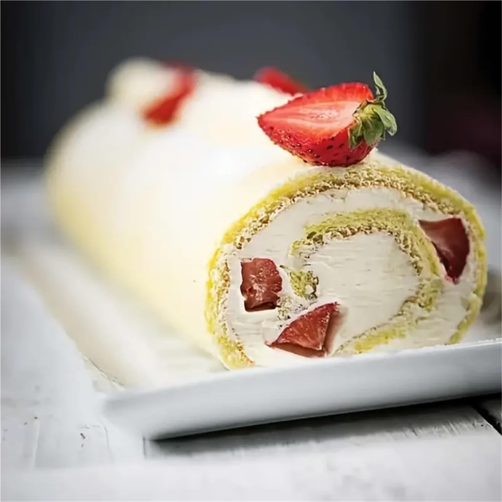 5 Stück Backen, Kuchenrollen, Gebäck, Antihaft-Formen, DIY-Backutensilien und -Werkzeuge, wiederverwendbare Backmatten, Heimküche Für Zuhause Und Bäckerei(Red)
