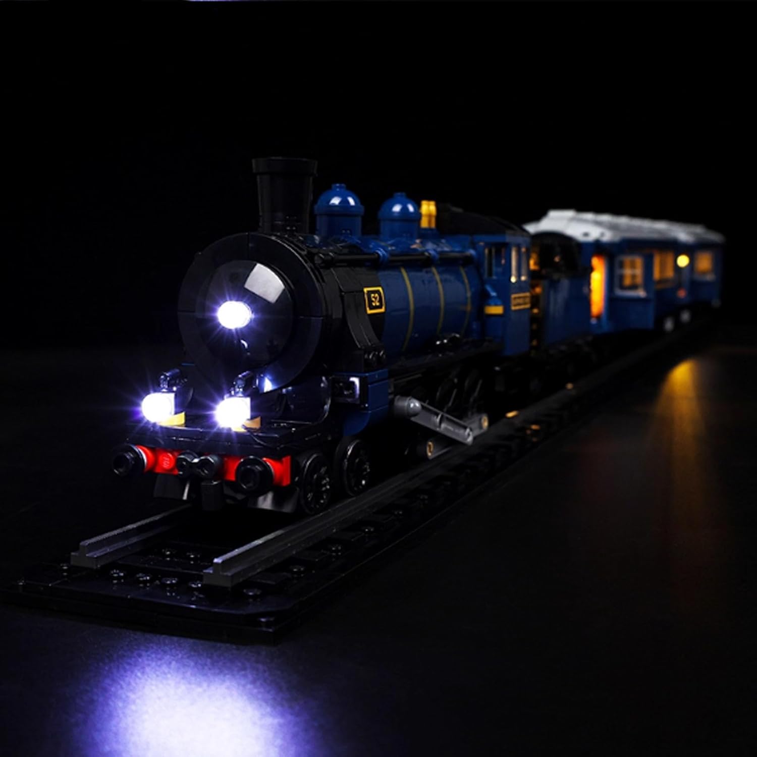 LED Lighting Kit Compatible with Lego 21344 Orient Express Series LED Light Set (Model Kit Not Included - Lighting Components Only) (Remote Control Style)