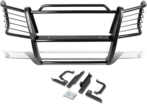 DNA Motoring GRILL-G-011-BK - Protector de rejilla para parachoques delantero compatible con Silverado 2500 HDClassic  3500  Classic  Classic - Negro
