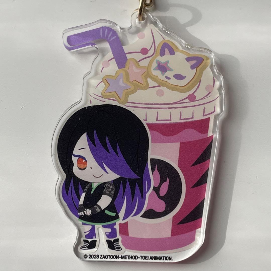 ミラキュラス きゃらドリ ルカ ジュレカ sweetsアクリルキーホルダー ジュレカ ミラキュラス SWEETSアクリルキーホルダー