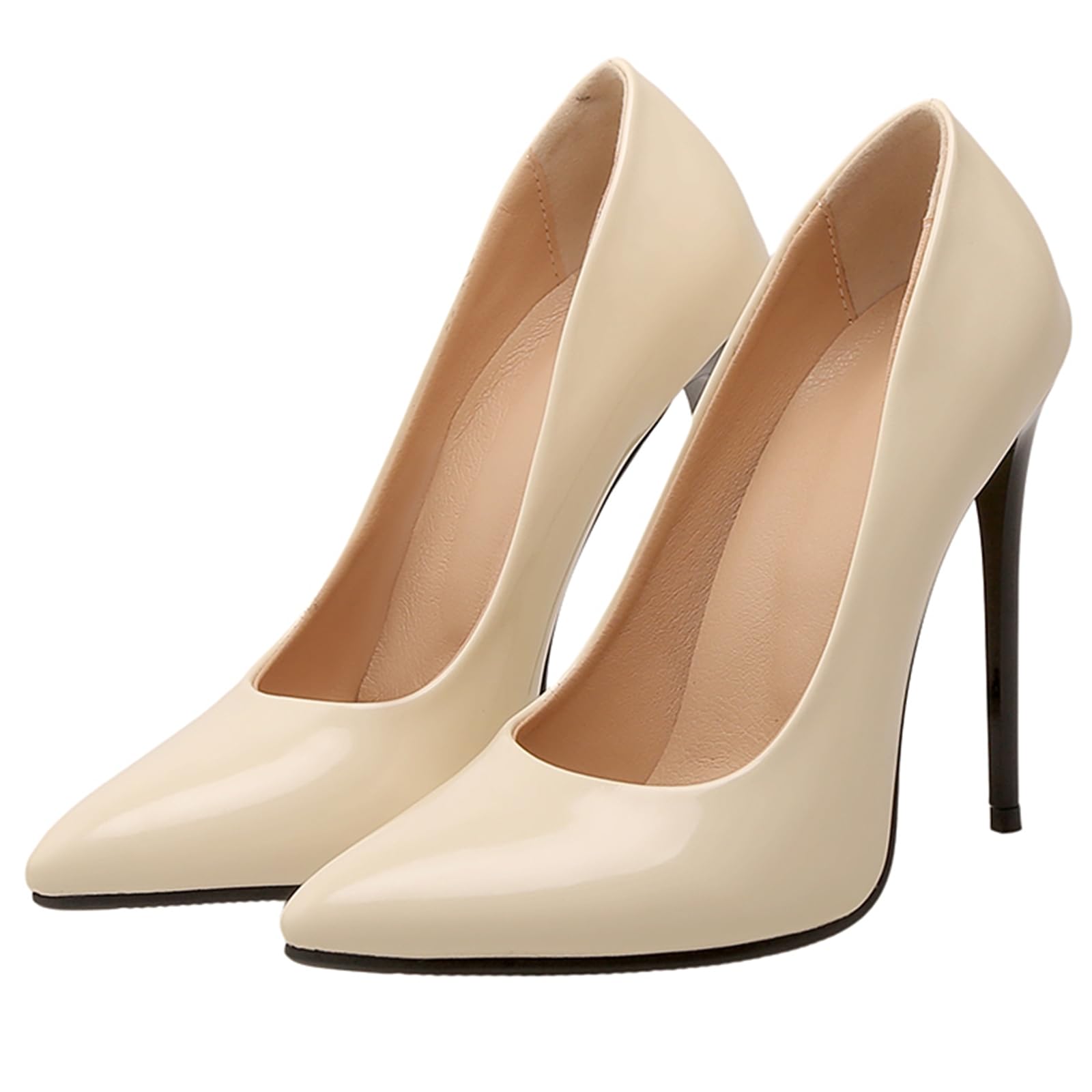 Zapatos de tacón alto sexy para mujer, diseño clásico minimalista con tacón ultrafino