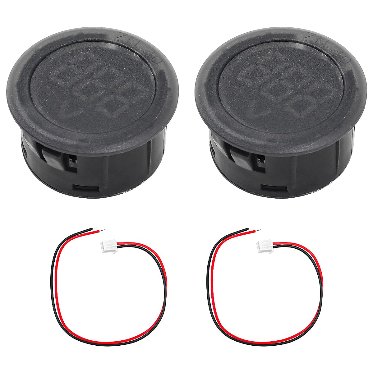POFET 2PCS DC voltmetro Batteria Monitor Display Digitale voltmetro DC4-100V per Auto Moto SUV ATV Marine