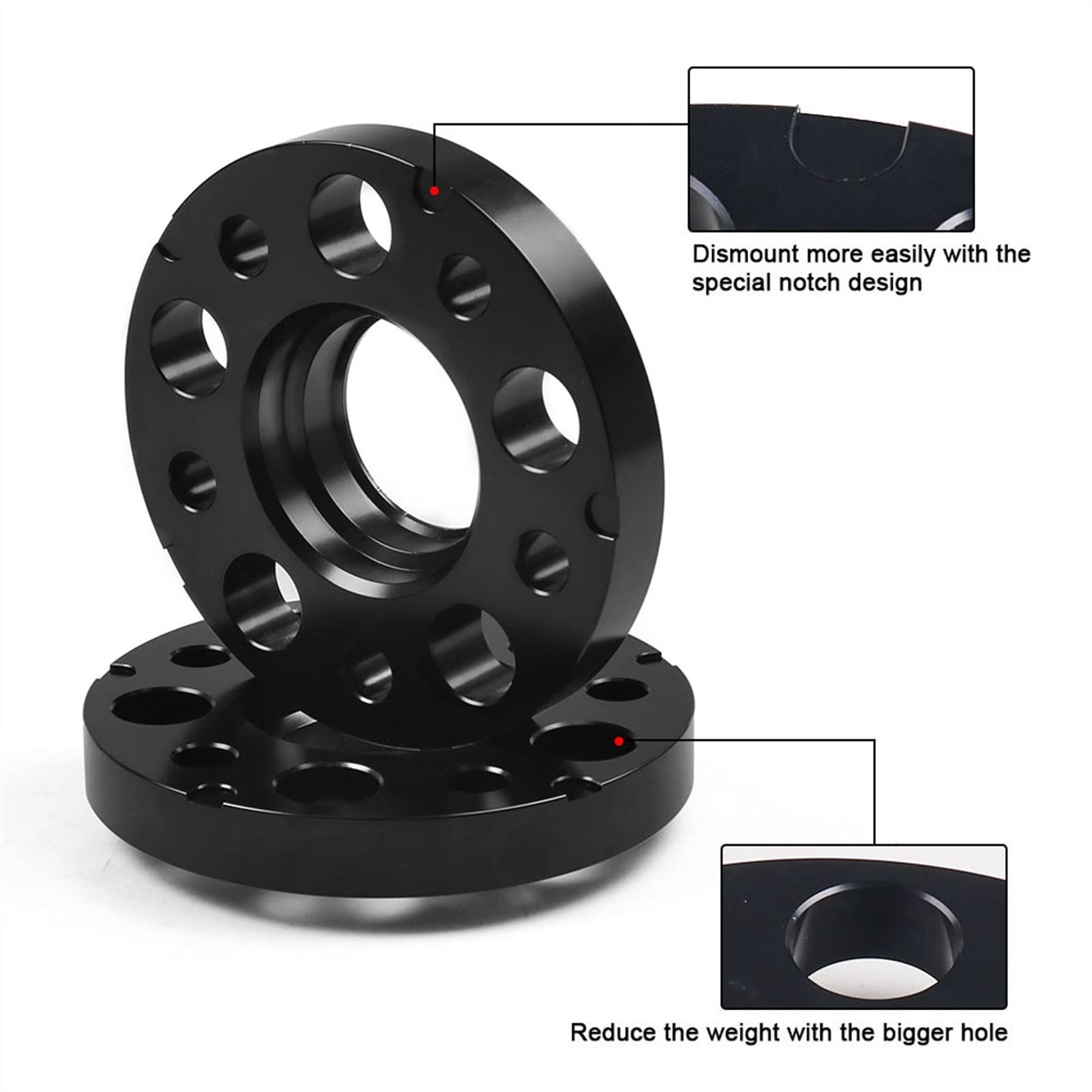 20mm 66.6mm 5x112mm piasta z otworem centrycznym dystansowe koła