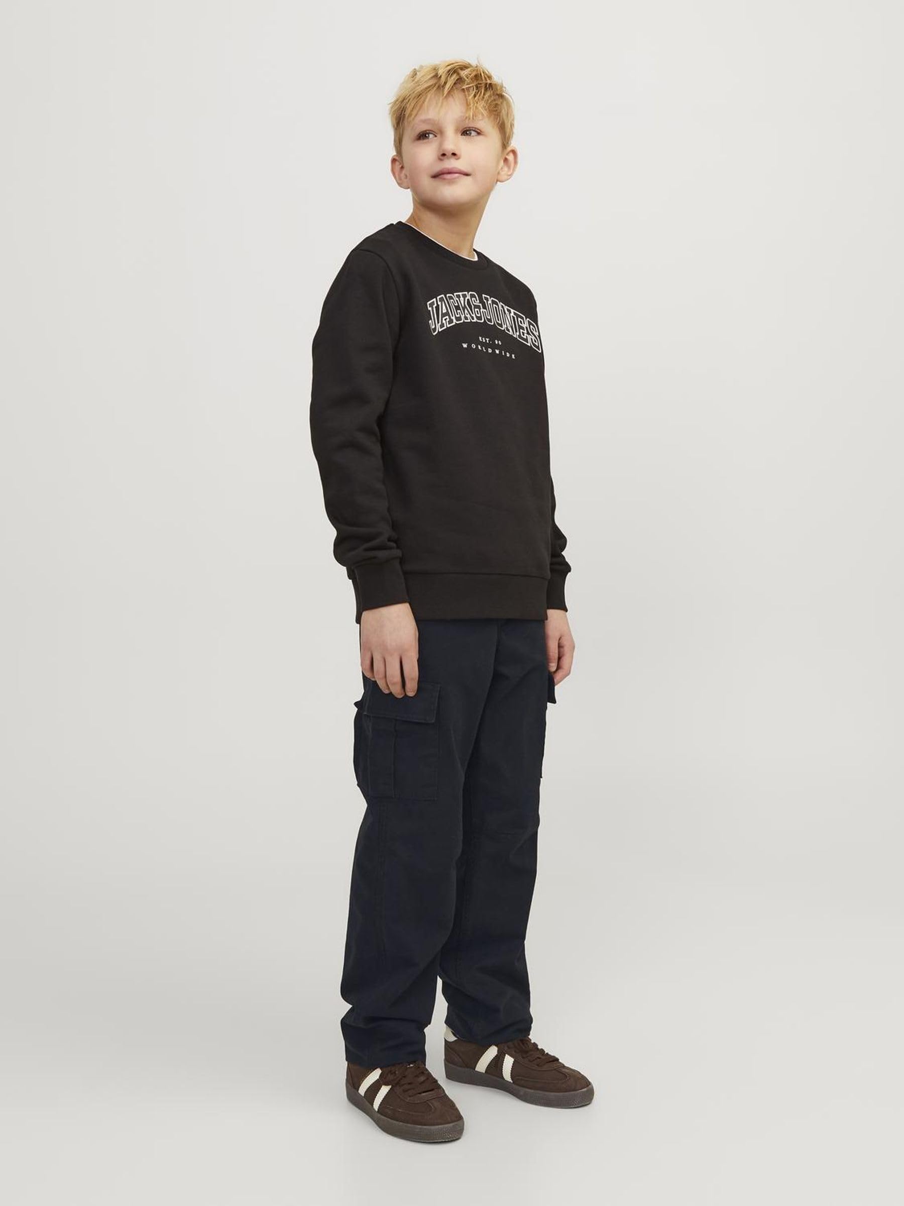 JACK & JONES bojówki Chłopcy Jpstkane Jjbarkley Cargo Pant Noos Jnr (1 w zestawie)