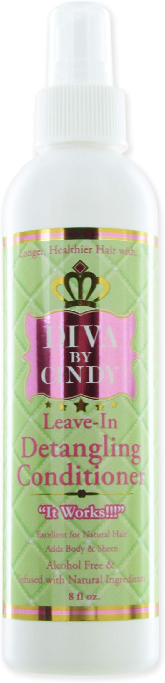 DIVA BY CINDYDiva By Cindy Leave In Detangling Conditioner, 8 Fl Oz, 8 Oz
