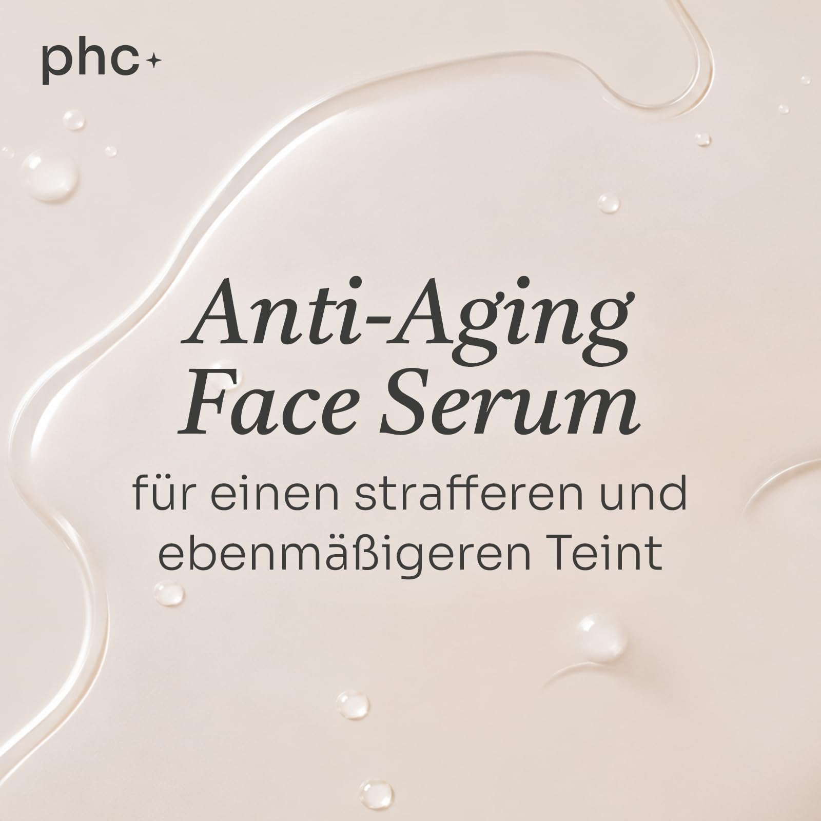 Superlift Anti-Aging Gesichtsserum 30 ml Hautpflege | Mit Niacinamid, Ceramiden & Vitamin E, für glattere straffe Haut, vegan, Made in Germany