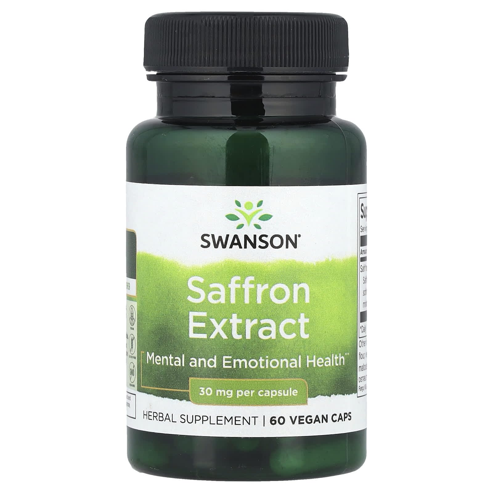 Swanson {Aisle K} | Saffron Extract | 1 X 60 Vcaps