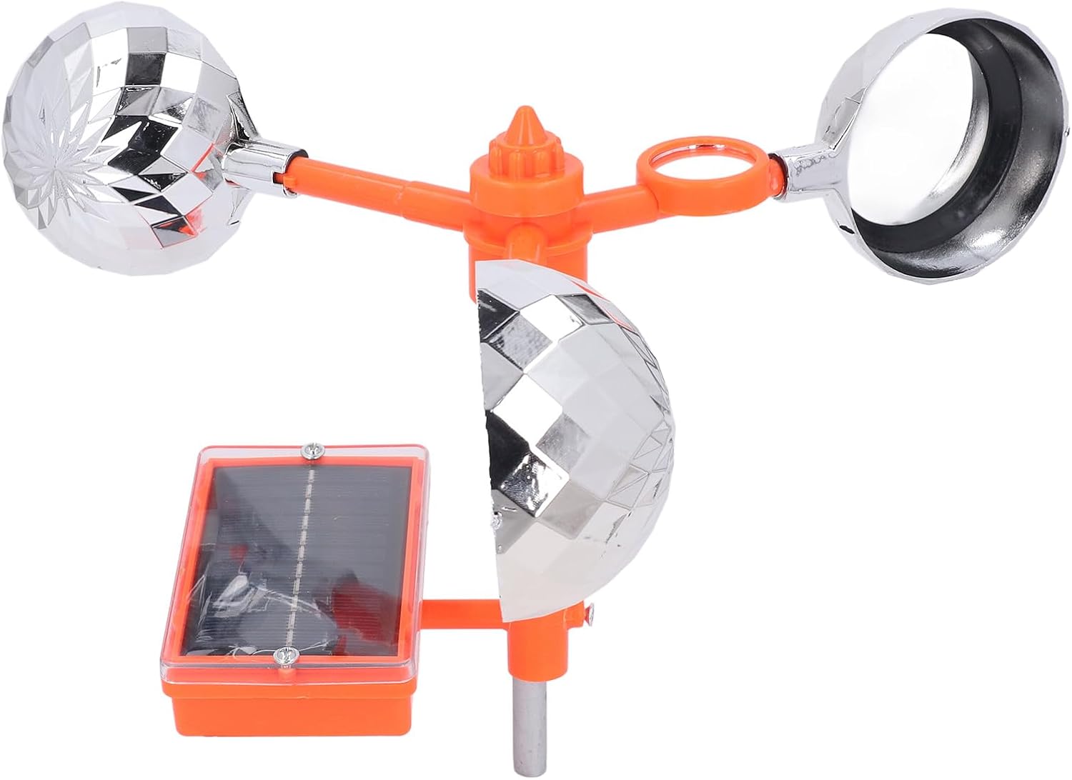 Fafeicy Birds Reflect Deterrent, ABS Material, 360 Degree Visual and Sound Scare for Farms, Gardens, and Airports