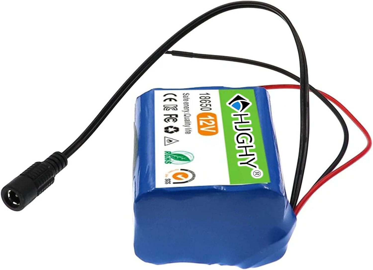 12V PVC Lithium Battery with Charger