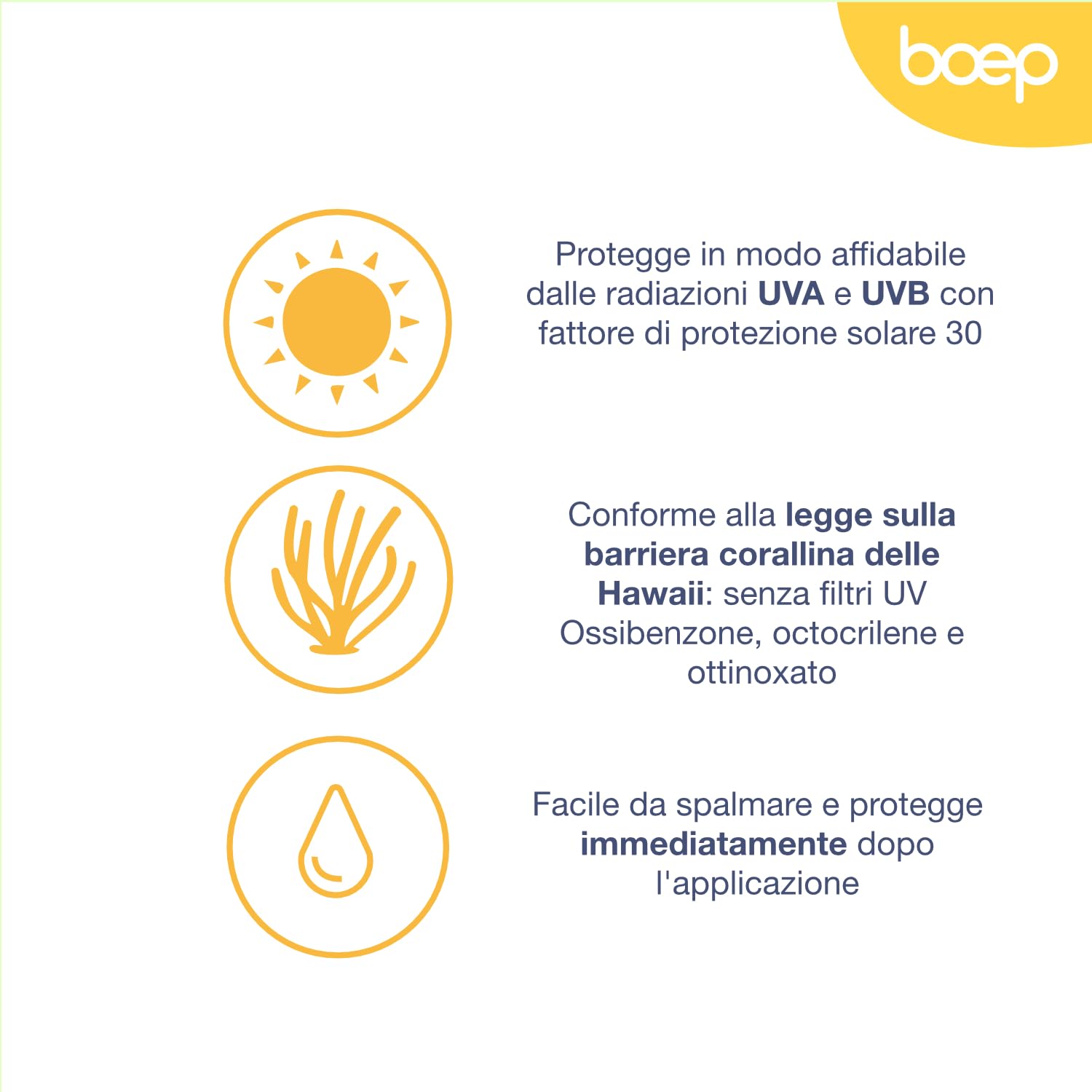 boep Protezione Solare Sensibile SPF30 | Crema solare minerale per neonati, bambini e adulti con pelle sensibile e allergica senza profumo | Filtro UV all'ossido di zinco | Cosmetici naturali (100ml)
