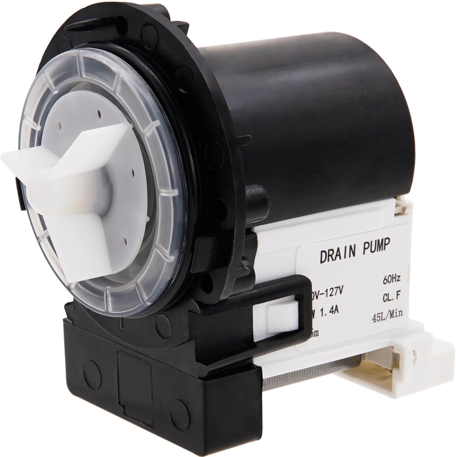 Siwdoy WM2010CW Drain Pump Compatible with LG WM1388HW WM1812CW WM1814CW WM1377HW WM0532HW WM2032HW WM2075CW WM1815CS WM0742HGA Washer Machines