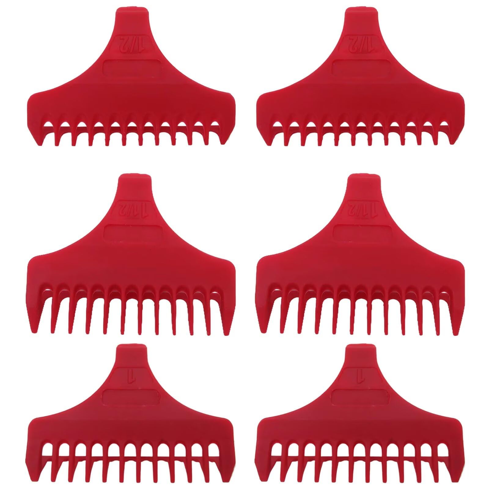 WELURE 3 Set Trimmer Guides Cutting Guides 1/2" 1" 11/2" for the T Wide Blade #2215, Fit for W-a-h-l Professional 5 Star Detailer #2111#9686#1062-600