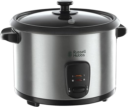 Russell Hobbs Electric Rice Cooker & Steamer - 1.8L (10 cup) Keep...