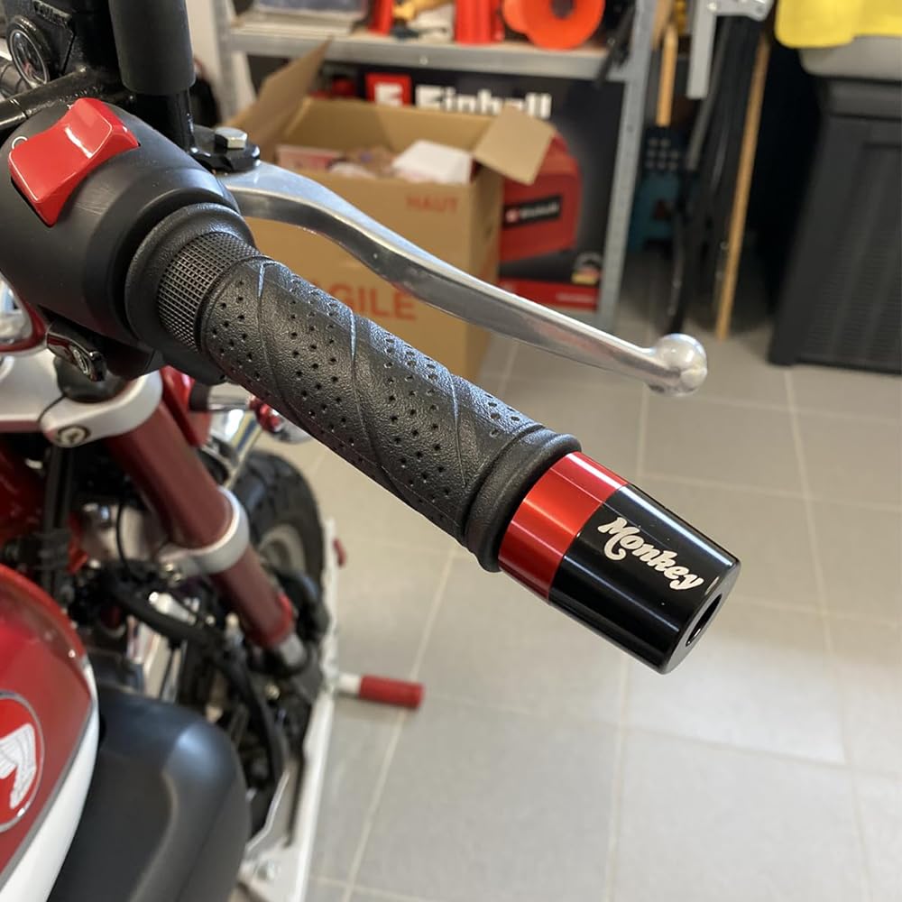 Modeer Kierownice dla H.Onda Monkey 125/Z125 Cały Rok Motocykl CNC Końcówka Kierownicy Plug Balance Pad Monkey 125 Z 125 Akcesoria
