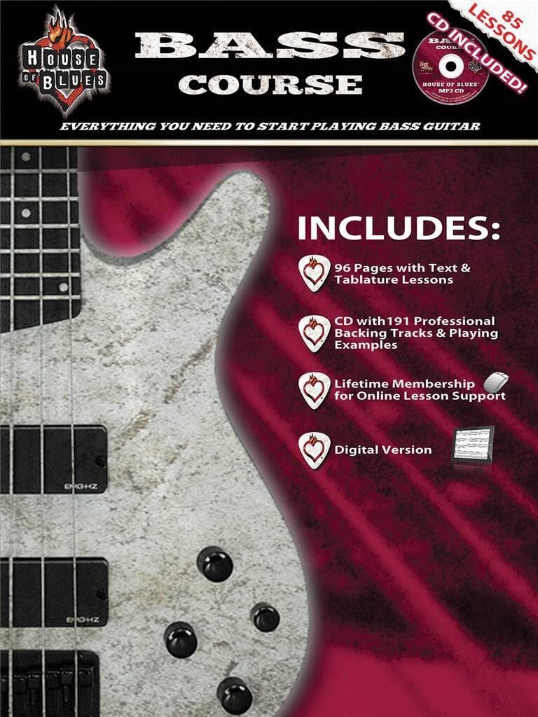 Buy House of Blues Bass Course - Expanded Edition: Everything You Need to Start Playing Bass Guitar — BookShops.in