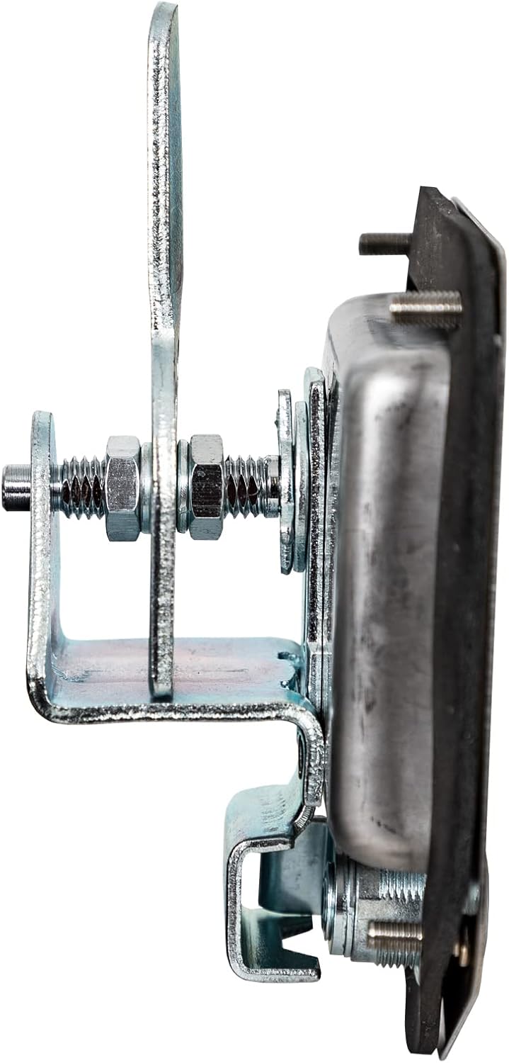 Buyers Products L8855 Locking T-Handle Latch, 2 Pack, Polished Stainless Steel Latch w/Gasket, Blind Studs & Two Keys, Flush Mount, Truck Bed Tool Boxes, Trailer Doors, RVs, Campers, Truck Cap Latch