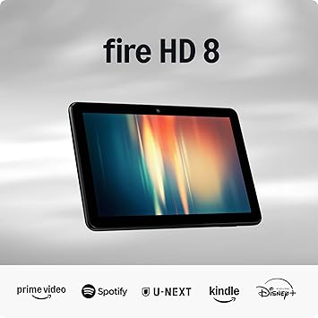 Amazon Fire HD 8 タブレット - 持ち運びに便利な8インチ、外出先で動画もマンガも - 32GB...